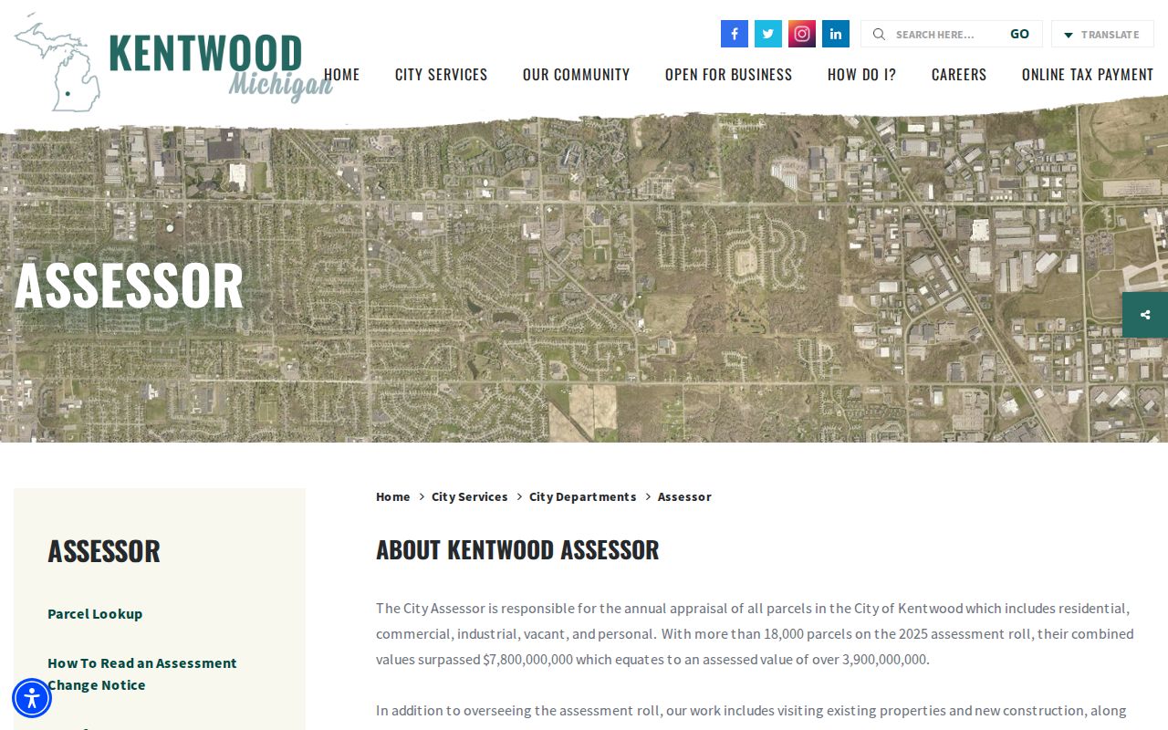 Kentwood residents directory assessor property-record source